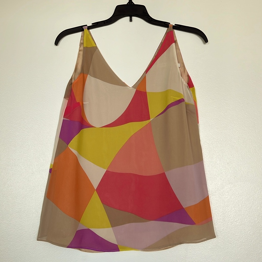 Trina Turk Silk Tank Top